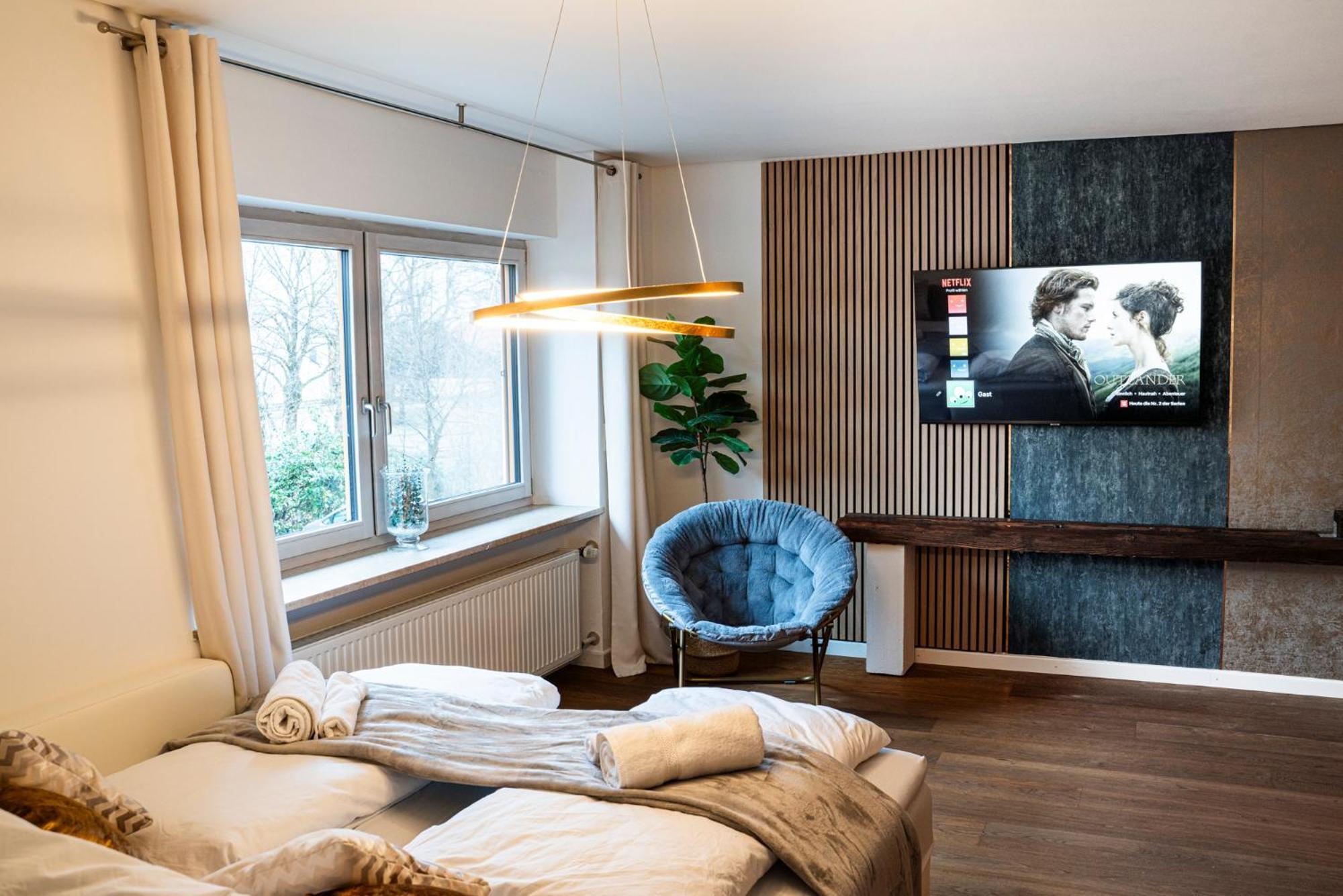 ローゼンハイム130M2 Loft - Balkon, Smart Tv, Badewanne, Kaffeeアパートメント エクステリア 写真